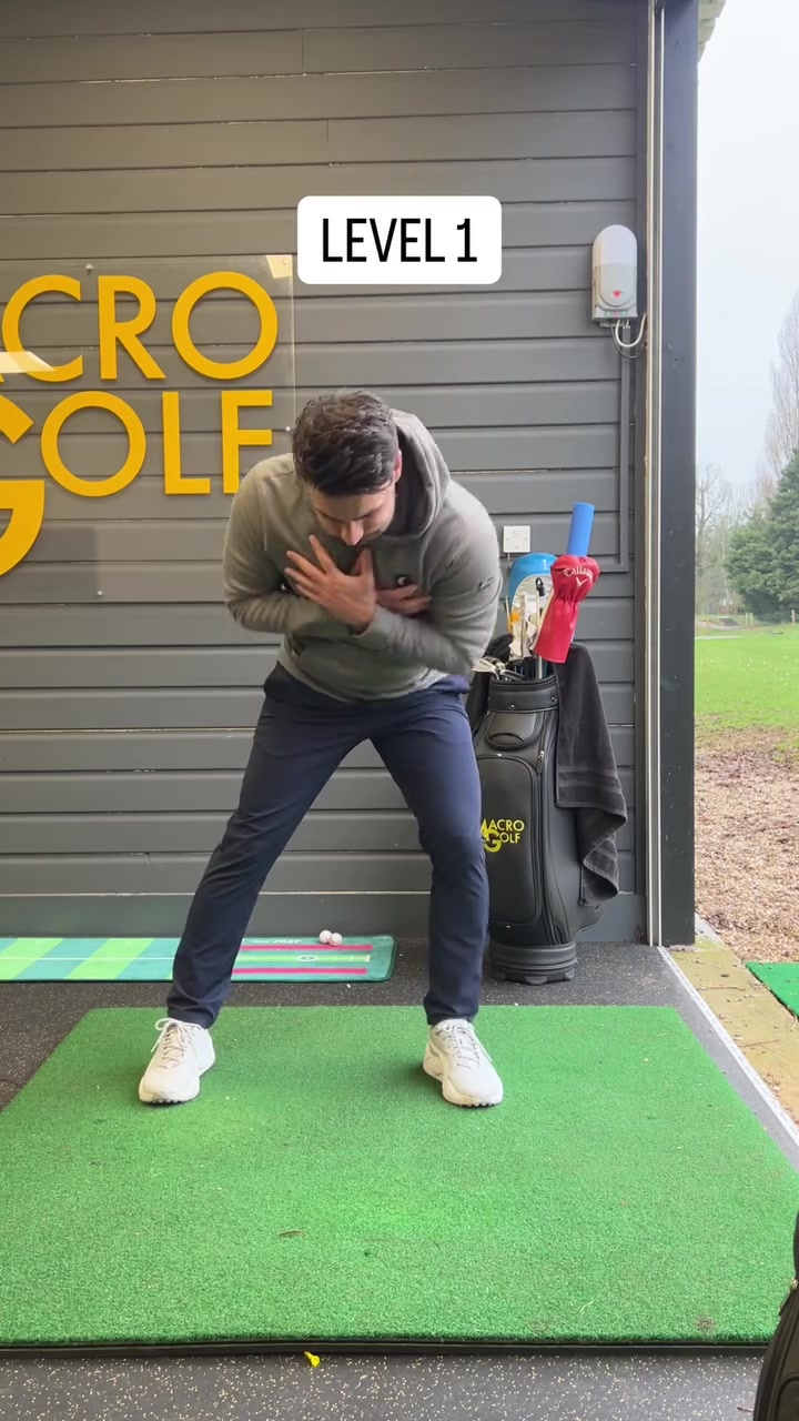 If you were to learn golf again from the start, this could be a good way to go. 

#golf #macrogolf
