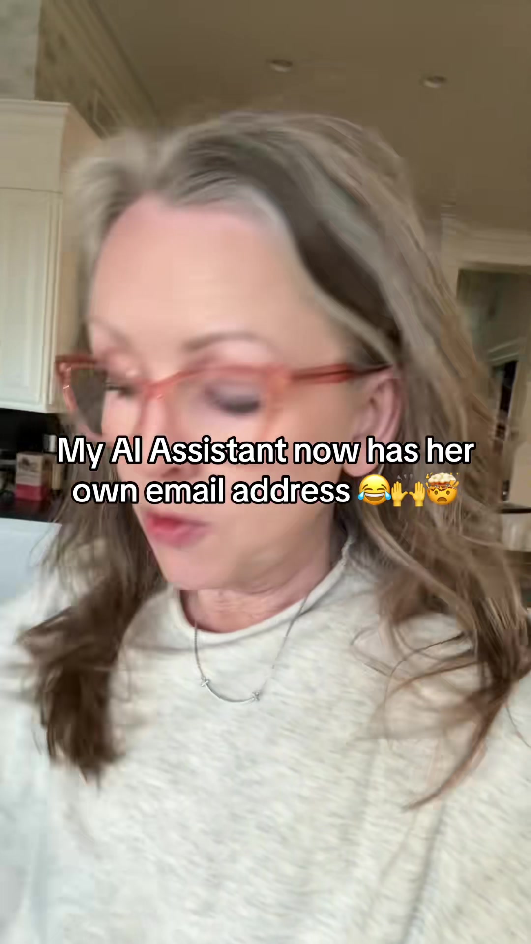 My AI assistant officially has her own email address Lets just see how this experiment goes Ill report back tomorrow shes out there working for me I just took a nap Follow for the update tomorrow