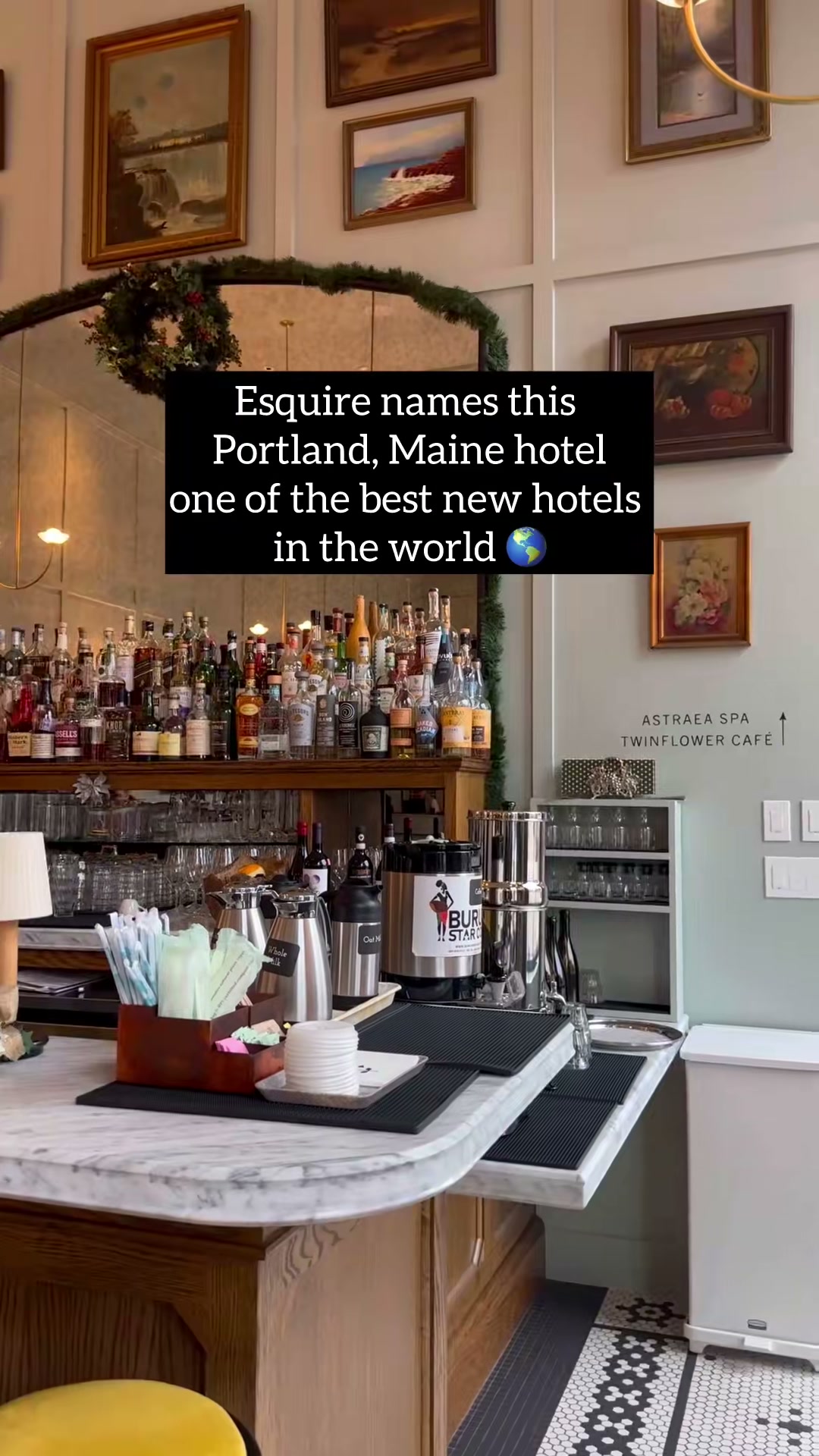 @Esquire cently named @Longfellow Hotel as one of the best new hotels of 2025 🤭✨🍸 #portlandmaine  Check out their article to see all 42 hotels mentioned from all around the globe 🌎 