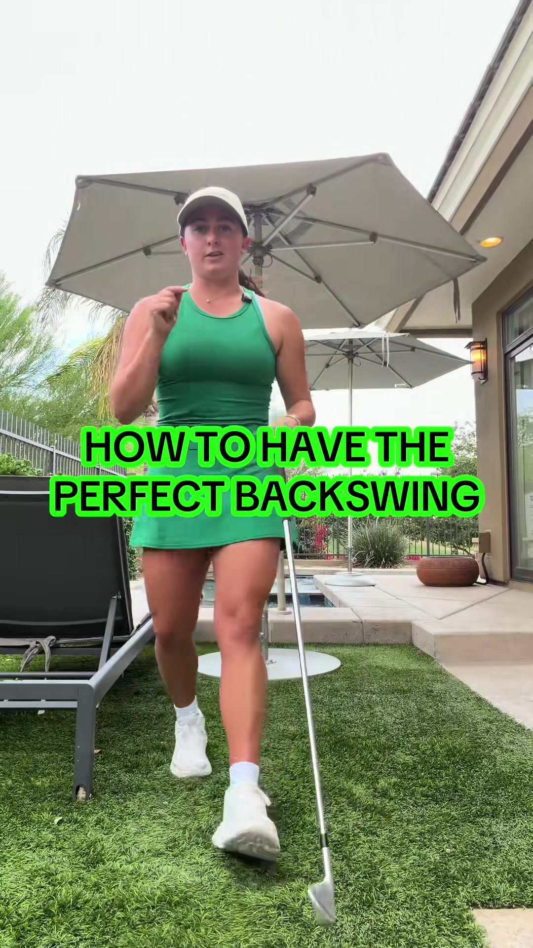 Easy drill to do at home stop being lazy golf golfswing golfdrill golftok golfpractice