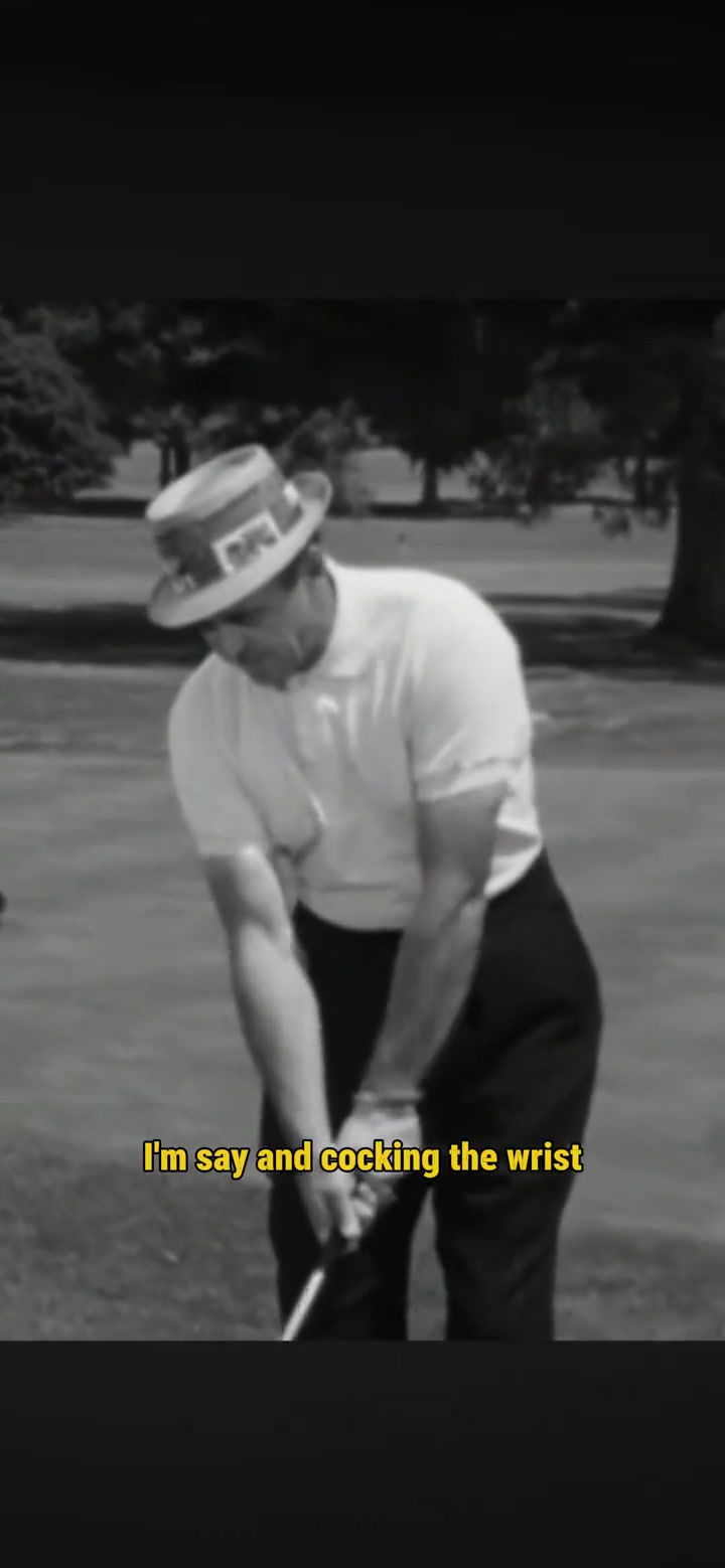 Everyone so afraid to use their hands Its the only place we can transfer the energy to the club golf fyp golftips