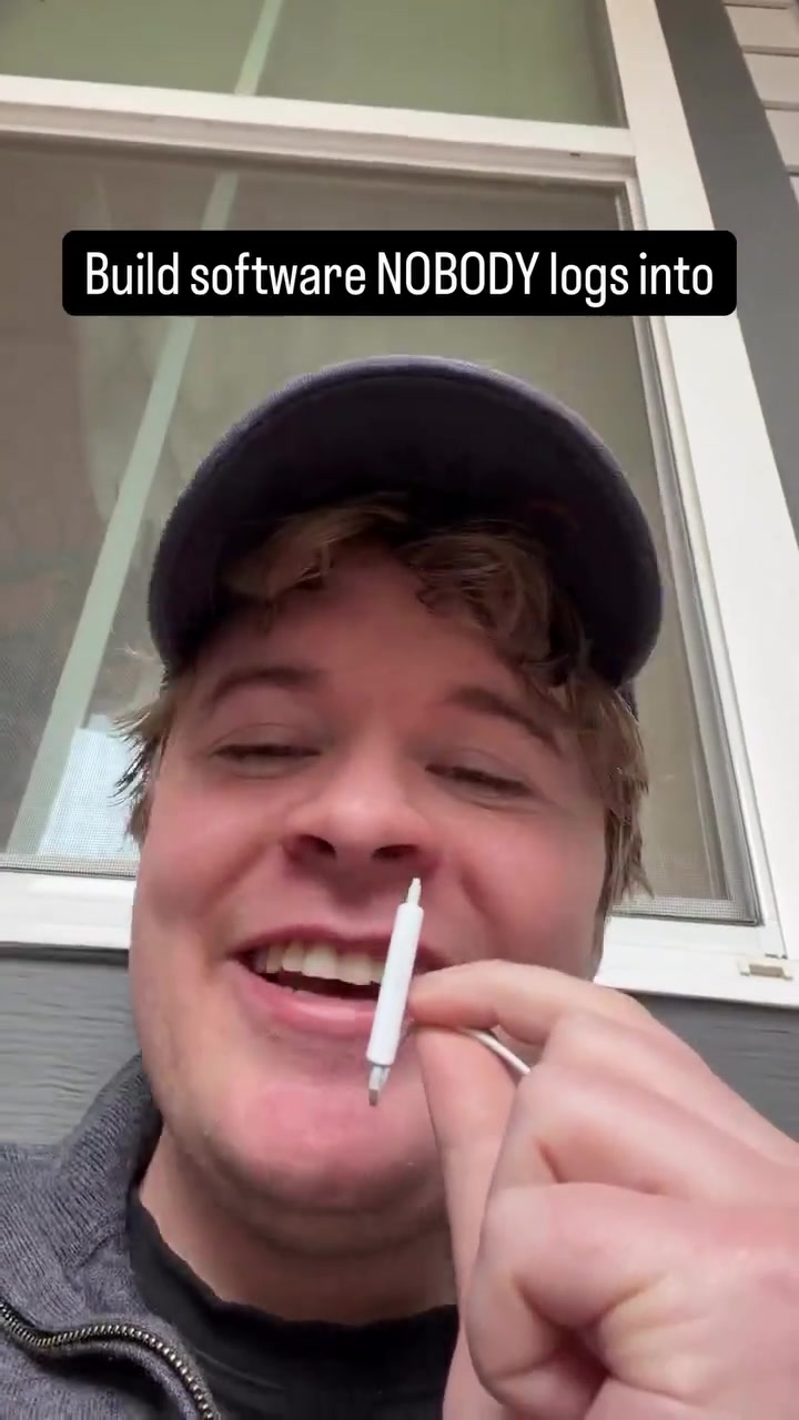 The only front end you can build is like a token usage tracker or something Everything else can just be in slack ai agentic automation techtok startups