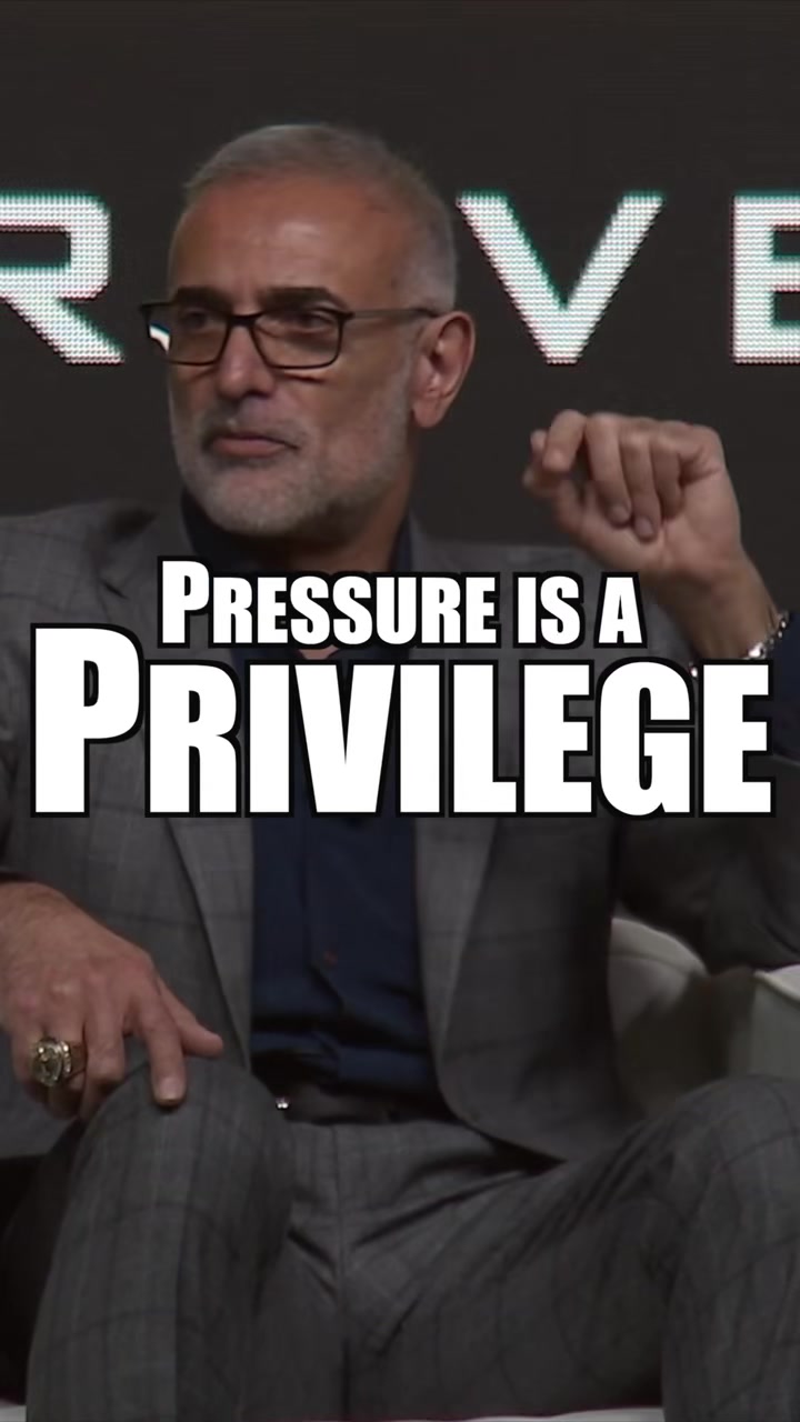 Pressure defines who you can become. Pressure is an opportunity to do...