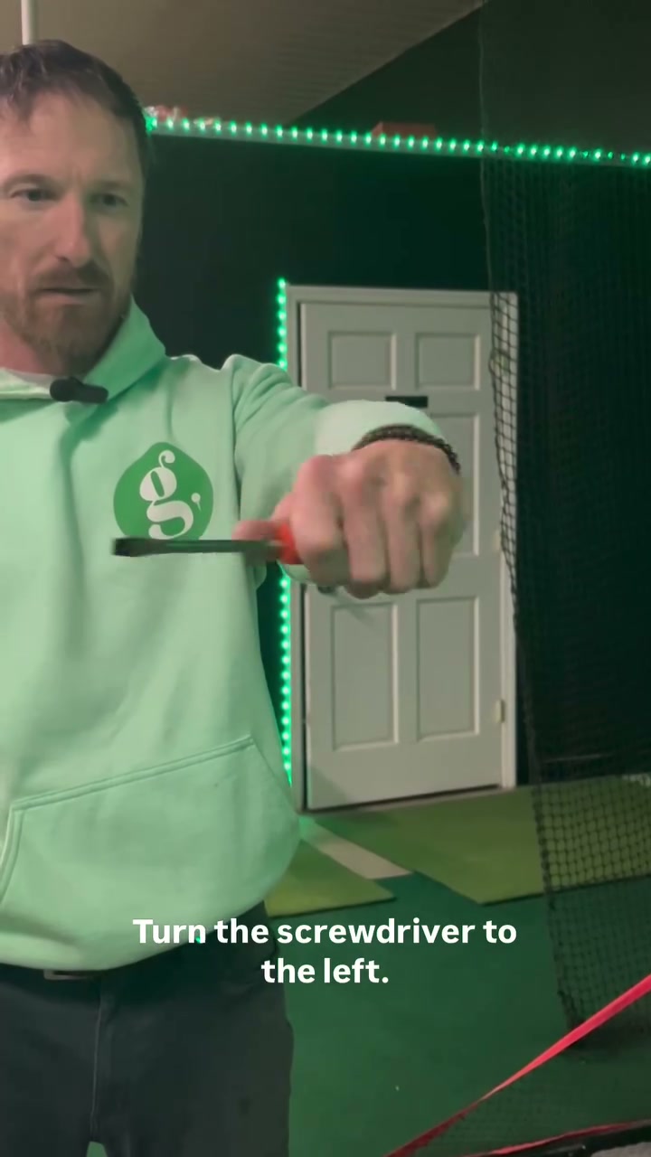 Hit it STRAIGHT!  #agb 
🪛
Online Golf Lessons Available on my Website!
🪛
#golfdrills #golfswing #golfpractice #indoorgolf