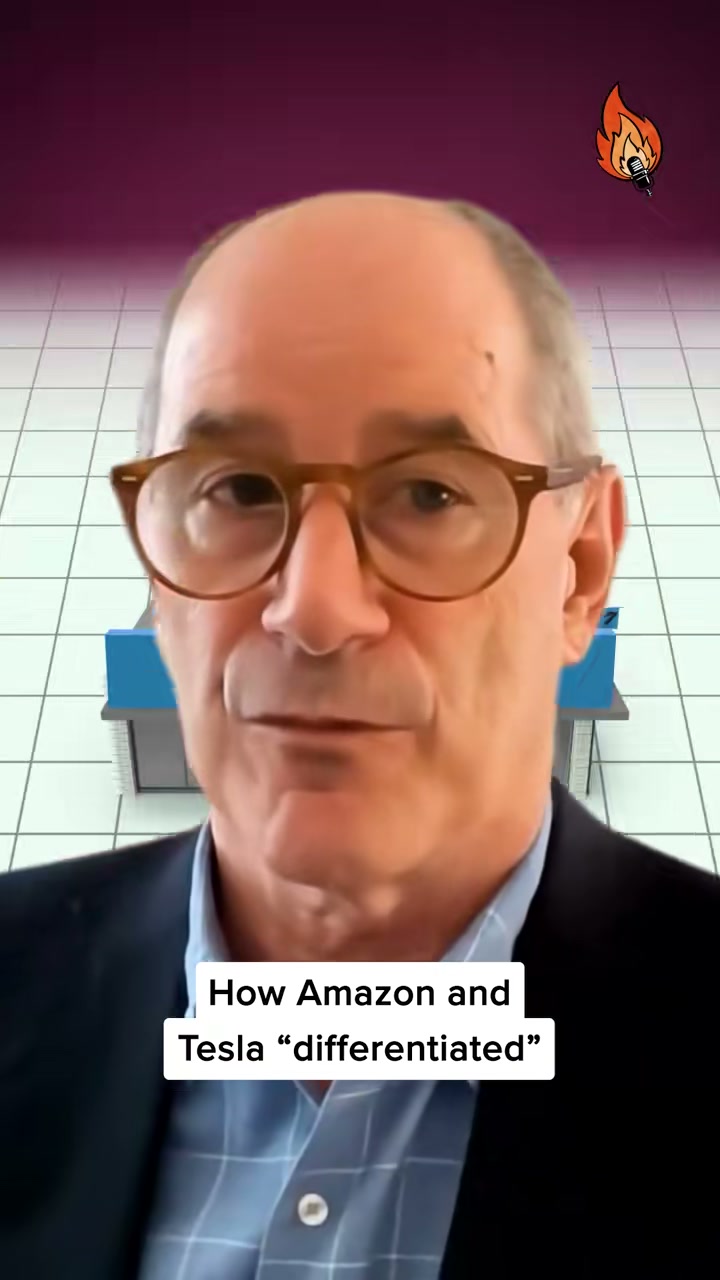 How Walmart and Tesla "differentiated" from competitors #startup #strategy #entrepreneur #ceo #startup #founder business strategy advice, strategy example story, what is strategy, best podcast on strategy, playing to win book