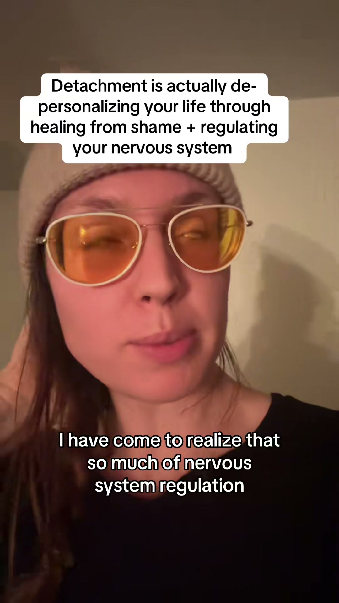 De-shaming = de-personalizing challenges and accessing more safety #nervoussystem #healingjourney 