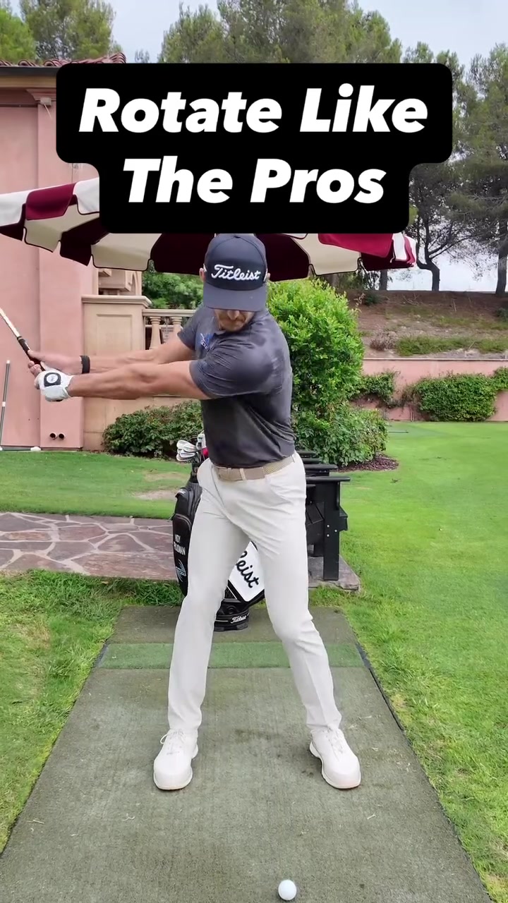 Here are 5 Ways To Increase Your Backswing Rotation!
Your pivot motion in our opinion, is very close to being the most important factor in your swing. If you can pivot “well” it influences your club path, attack angle, club face and overall club head speed. 
We are all built differently too so here are a few ways to help you if you struggle with this.
If you're lost on what to work on head to the link in our bio for coaching plans that are specifically created to help you improve