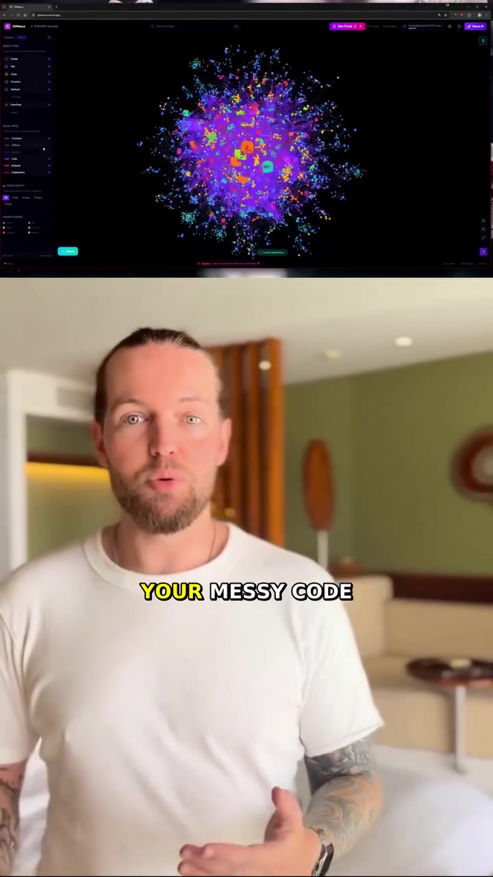 GitNexus builds a 3D knowledge graph of your codebase enabling AI tools to provide smarter, faster coding help.