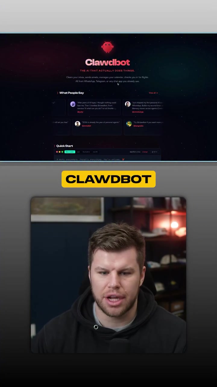 Comment “Video” 

This is the closest to AGI I’ve ever seen.

#clawdbot #claudecowork