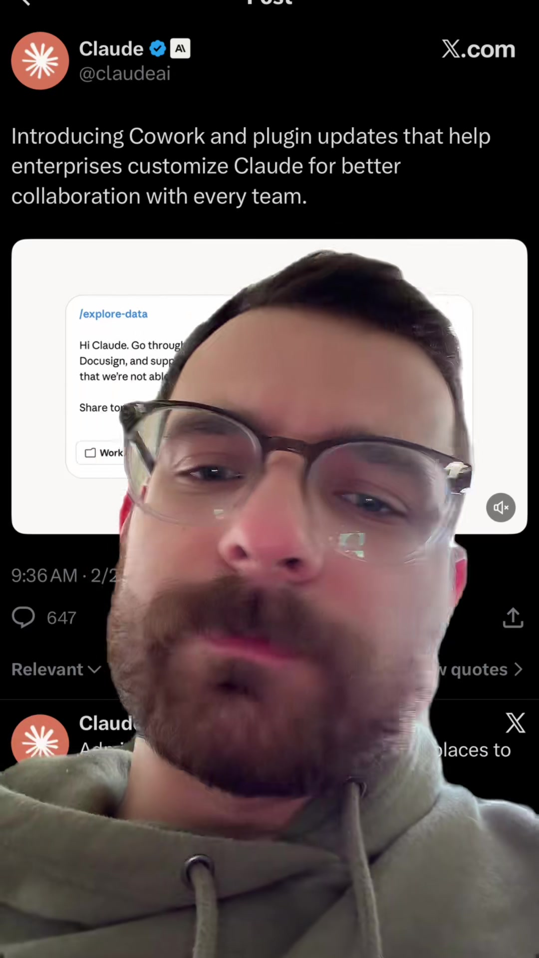 Claude please dont take my job I beg