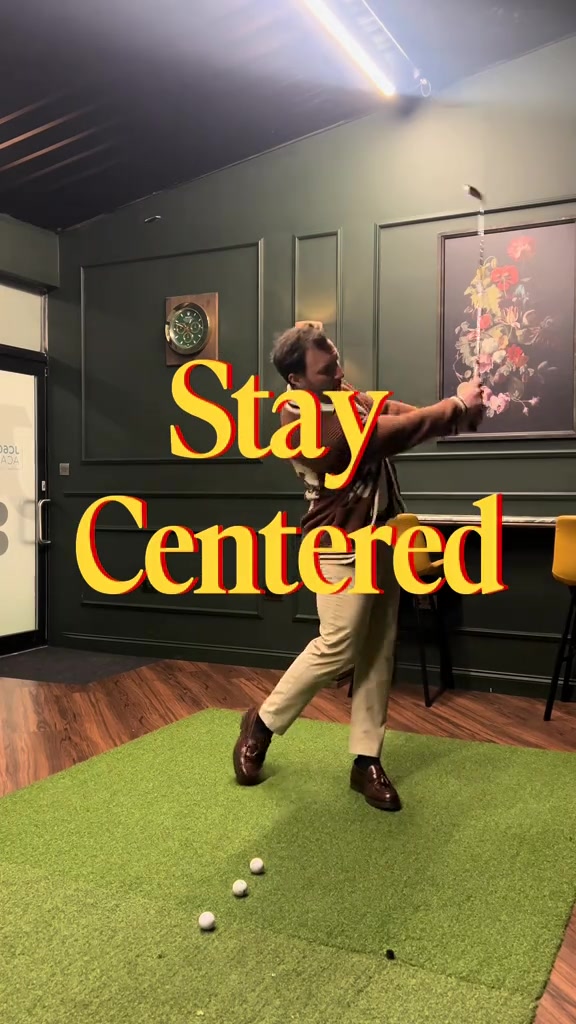 A centered pivot is everything in the golf swing The goal isnt to shift your weight to the right its to move pressure while staying centered When we rotate the trail hip effectively we create space to swing on the correct plane That space allows the arms to work naturally instead of lifting to find room When the arms lift the plane gets compromised And thats when path and low point control start to disappear Rotate Stay centered Control the swing GolfSwing CenteredPivot PressureNotWeight GolfTechnique TrailHip