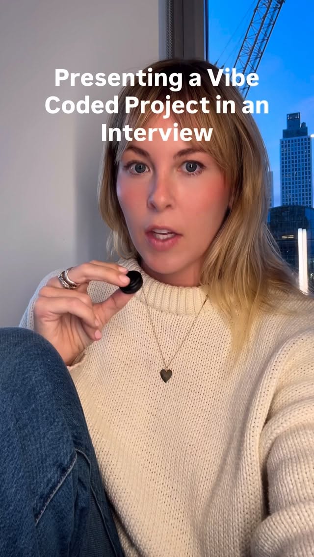Here’s how to actually present a vibe coded solution in an interview