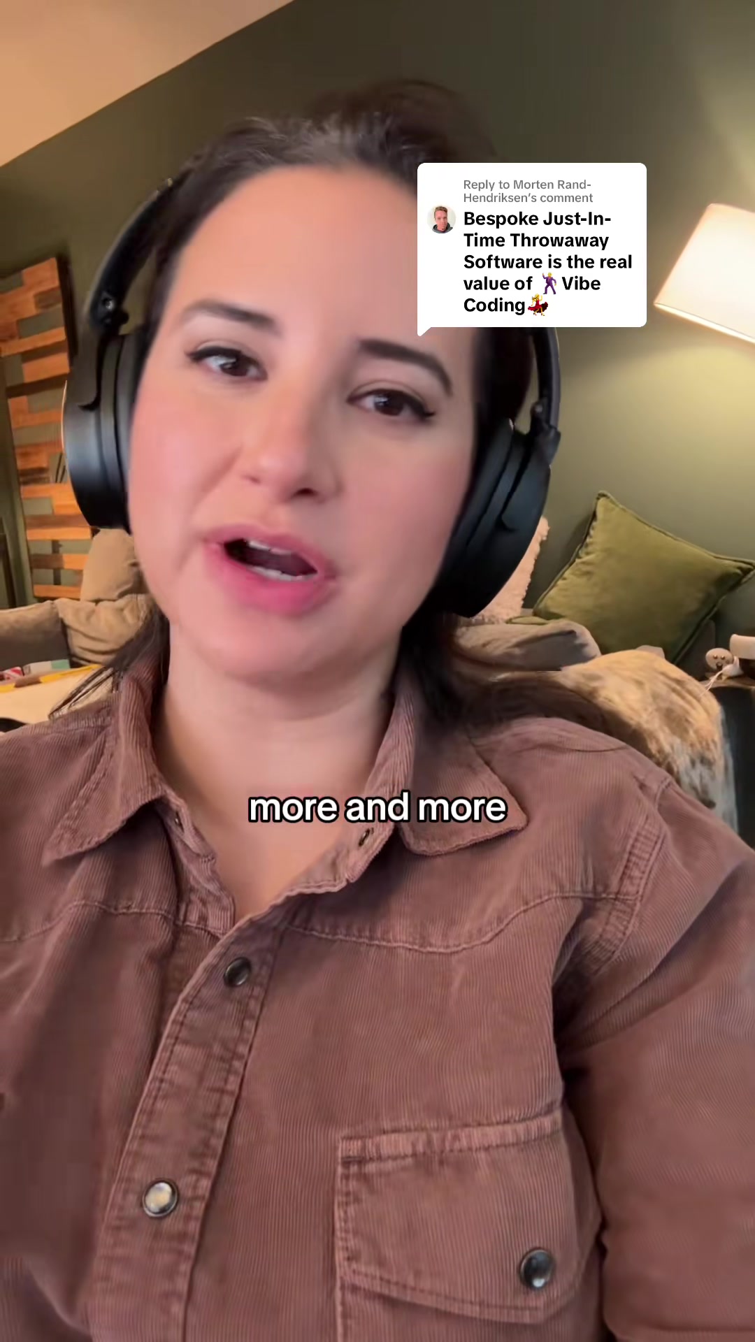 Replying to @Morten Rand-Hendriksen great vibe coding idea. You can u...