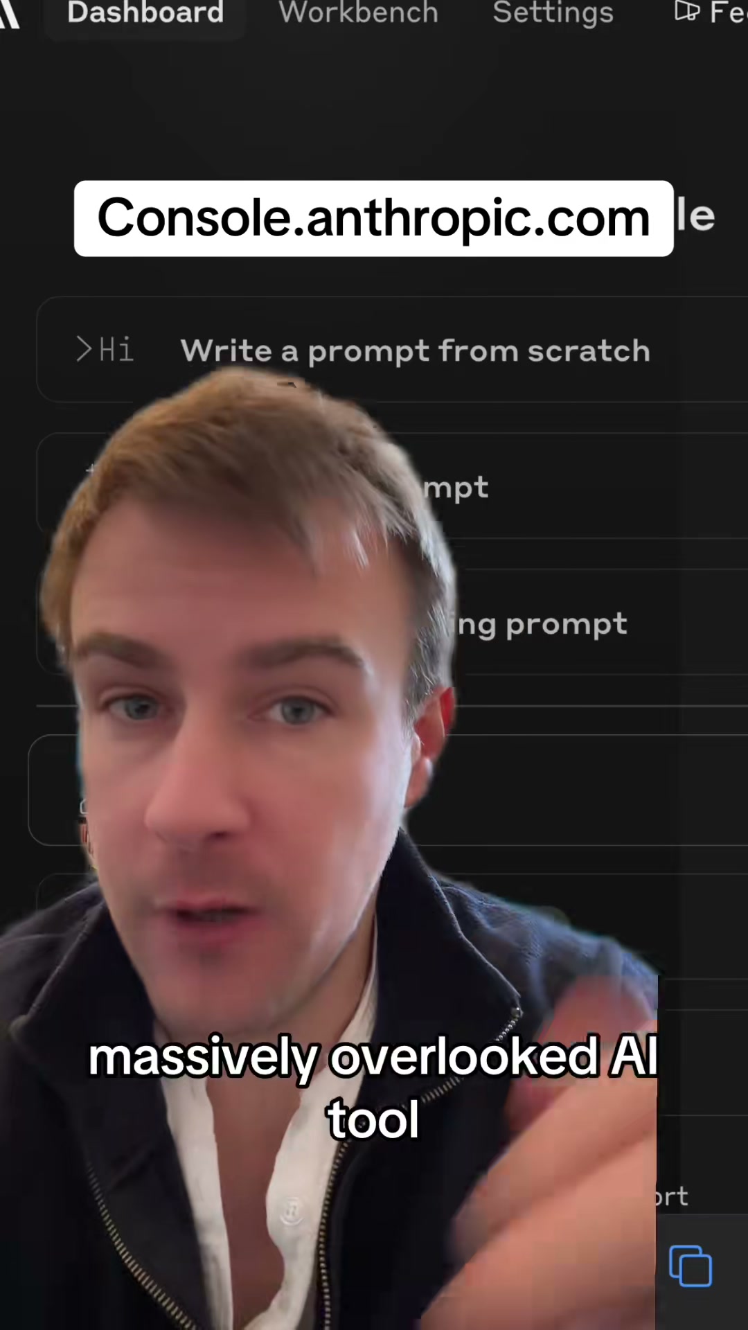 Overlooked AI fool from the creators of Claude.  These developer tools can help you create powerful resusable prompt templates #ai #chatgpt #technology 