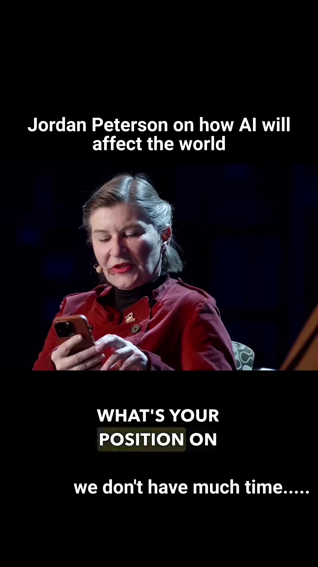 Jordan Peterson on how AI will affect the world #ai #artficialintelligence #jordanpetersonai #futuretech #jordanpeterson #endoftheworld