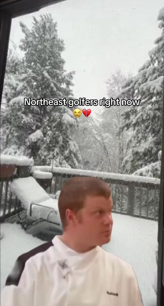 We need winter to end so badly golf northeast winter golfers fyp
