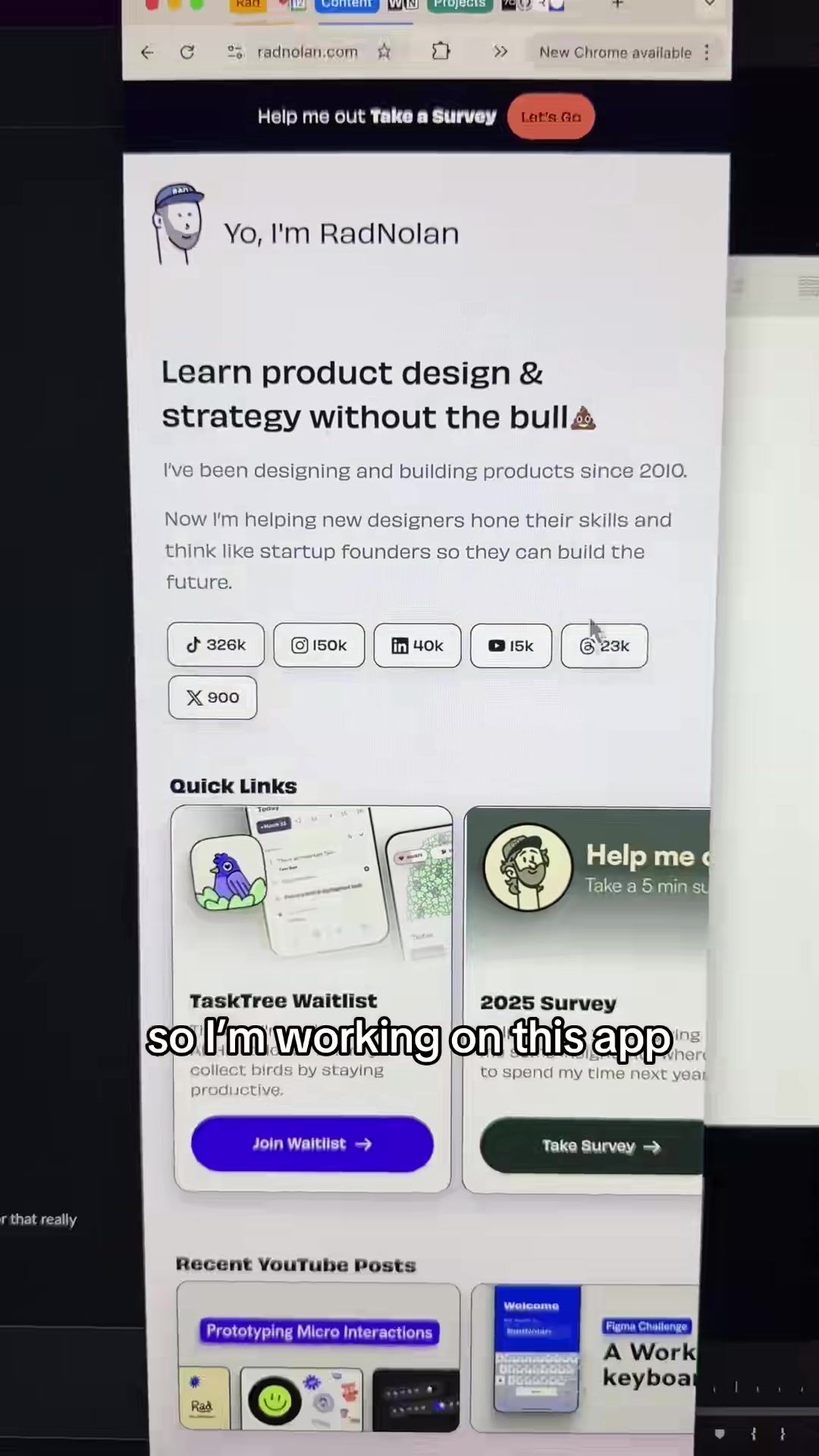 I just designed a new landing page for @tasktreeapp! What do you think??