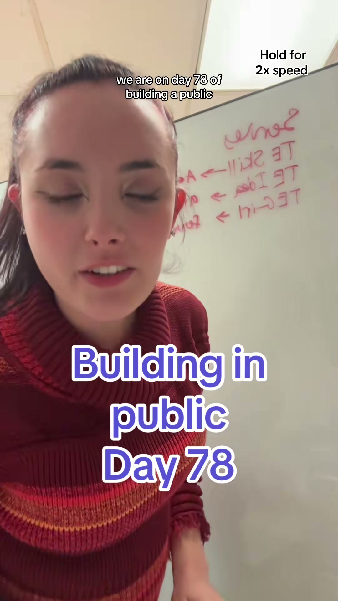 Update of how to build a media company and brand in public ‼️Day 78 and I haven’t broken my streak of posting every day! I've been able to test different kinds of content, find a community of founders/ builders, and pivot 24/7. This is the best exposure therapy for entrepreneurs and small business owners- but also an easy way to meet other founders and those who know the entrepreneurial mindset! What are you most looking forward to? #thatentrepreneurialgirl #SmallBusiness #entrepreneur #TikTokBusinessCampaign #entrepreneurship 