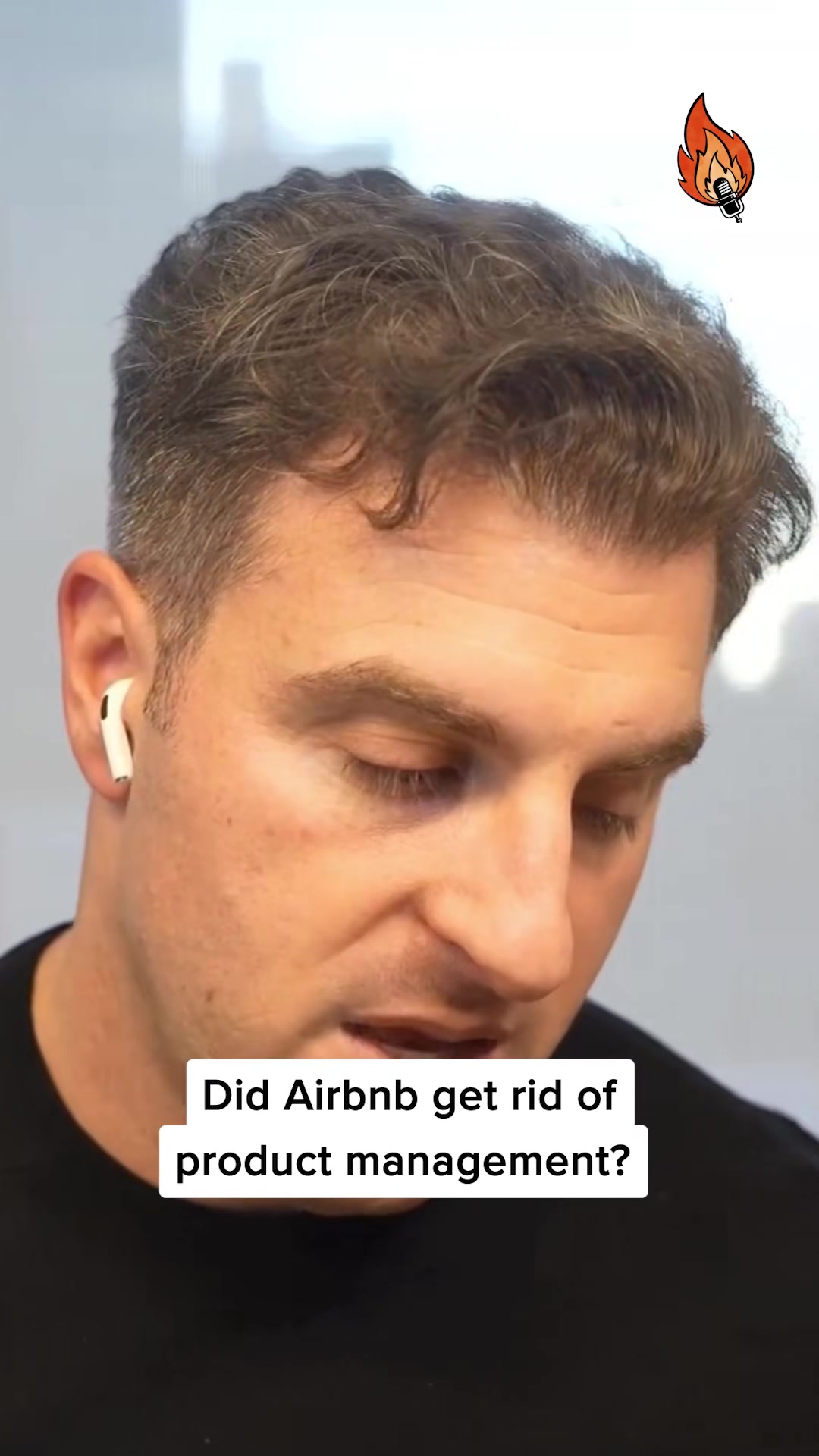 Did Airbnb get rid of product management? #startup #founder #airbnb #productmanager #productmanagement product manager tips, best podcast for product managers, product management advice, airbnb product management