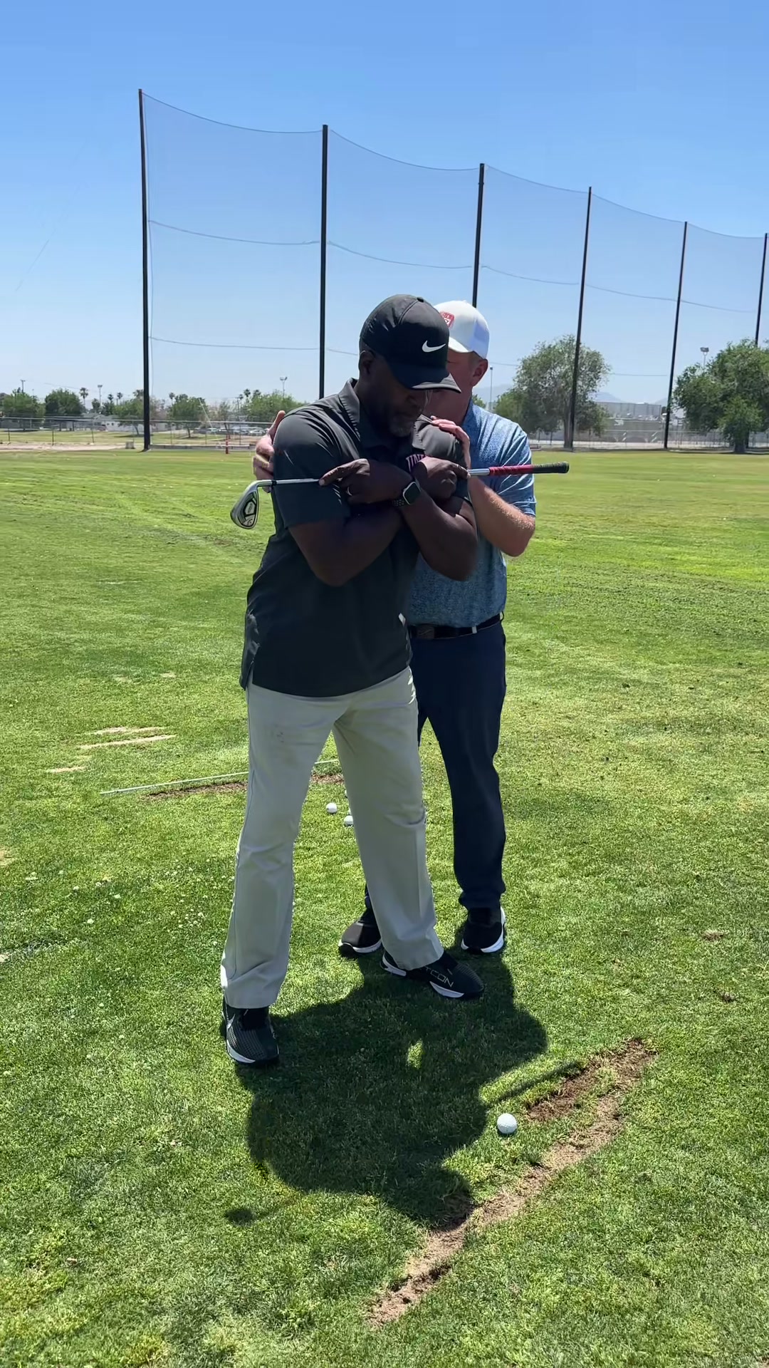 Amazing drill to learn a full turn #golfswingcoach #golf #golfswingtips #golfswing #golfswingdrills 