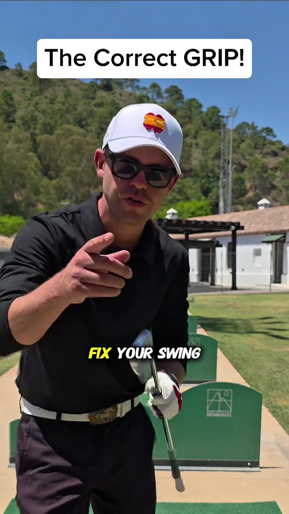 Fix the grip before the over the top golf golfswing golfgrip golftips golfswingpath