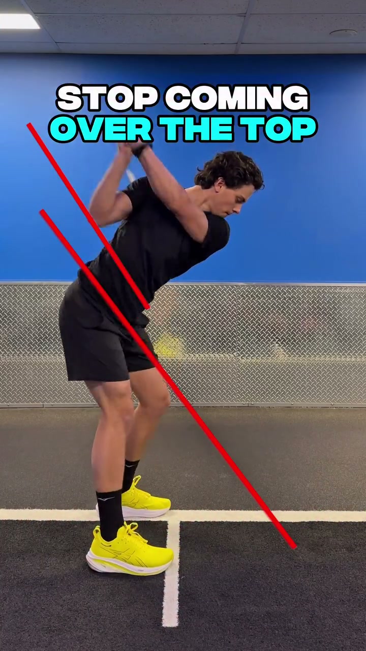 FIXING AN OVER THE TOP GOLF SWING 👊

#golf #golffitness #overthetop #swingpath