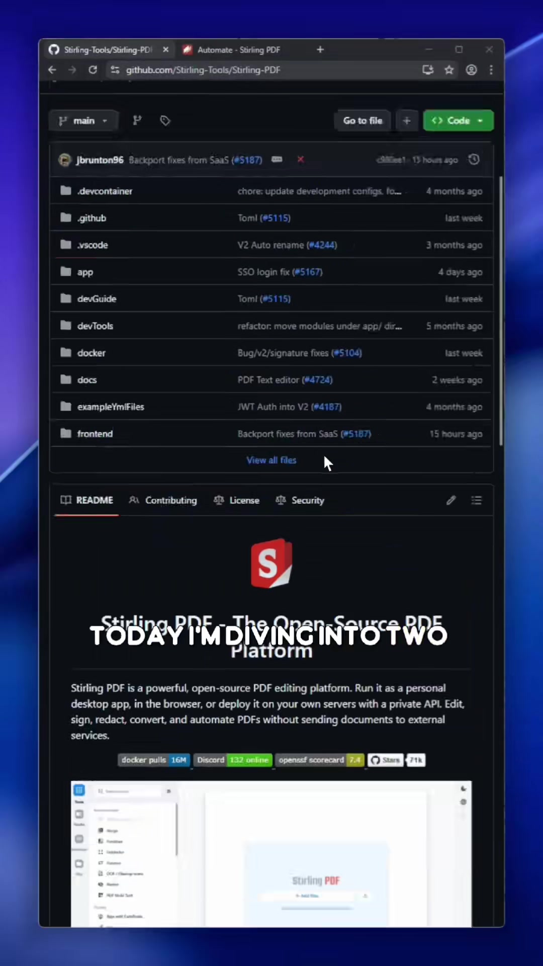 Today I’m diving into two powerful self-hosted PDF managers that lets...