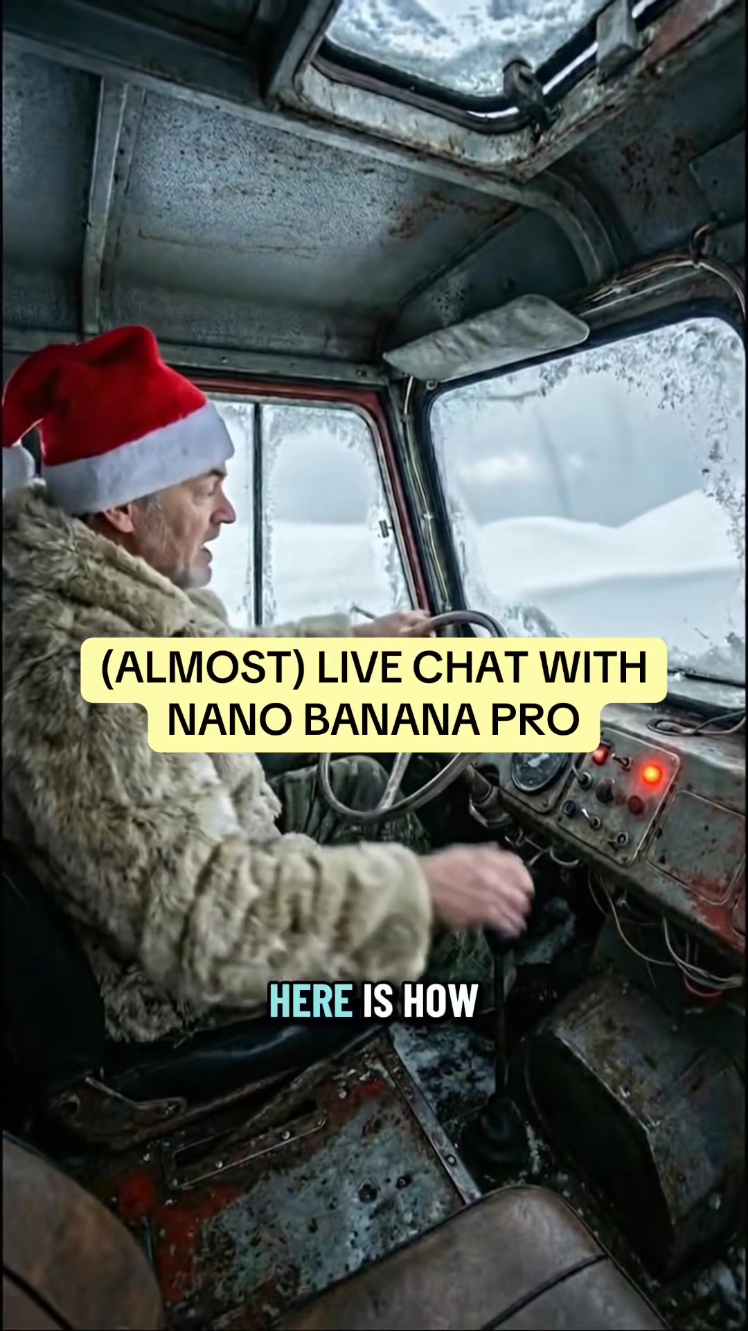 Here is my (almost) live chat with Nano Banana Pro. Amazing what can ...