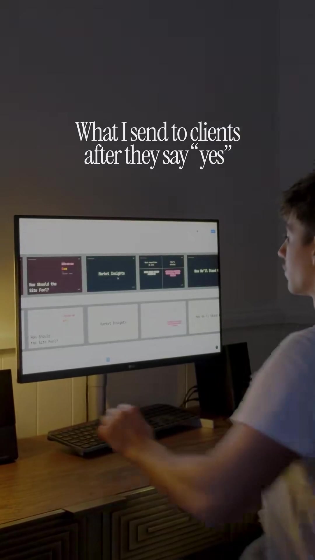 This is my process for onboarding a new website client. From the prop...
