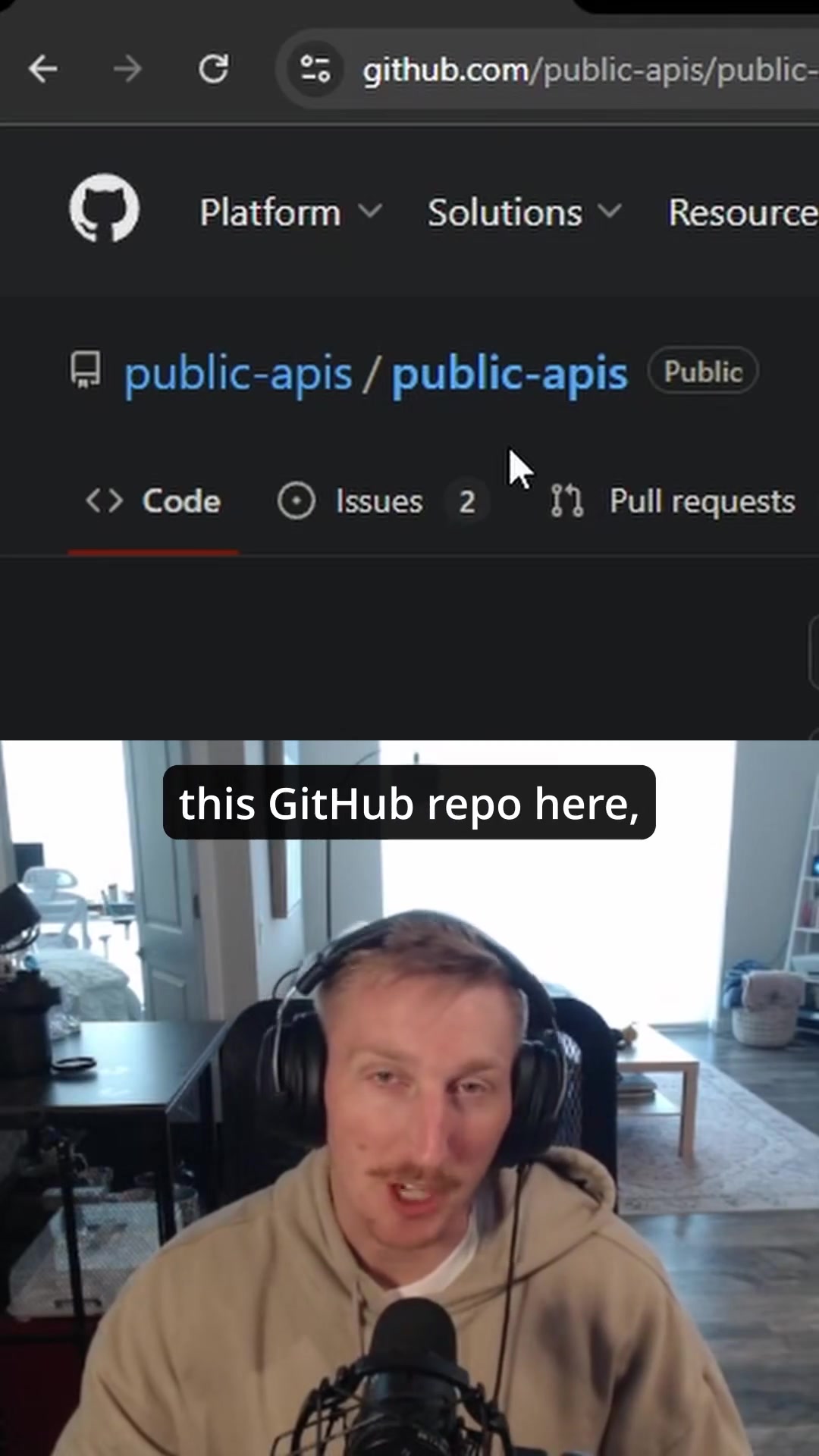 Free public APIs 🫡 API stands for “application program interface” and...