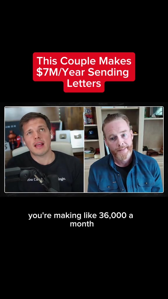This Couple Makes 7MYear Sending Letters sidehustle business businessideas entrepreneurship sidehustleideas