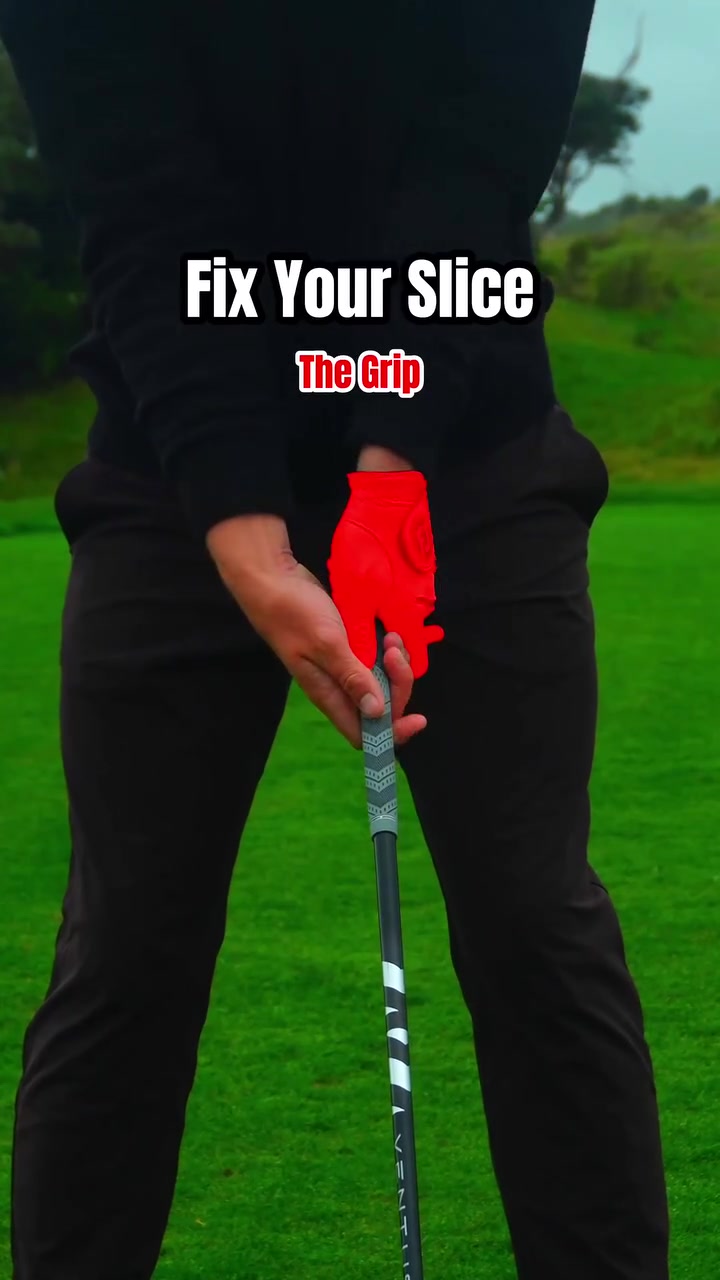Comment "fix" for 3 ways to fix your slice.

The grip is our only connection with the club. So where we position them at the beginning of the swing is important. 

For a slice to occur the clubface angle must be open relative to the clubs path. So, if you have a weak grip (demonstrated in the video) you will most likely open the club face too much.

To fix it: Place the club in the base of the fingers and not the palm of the hand. This will allow the clubface to naturally close and allow you to present the clubface square and hit your desired shot shape.