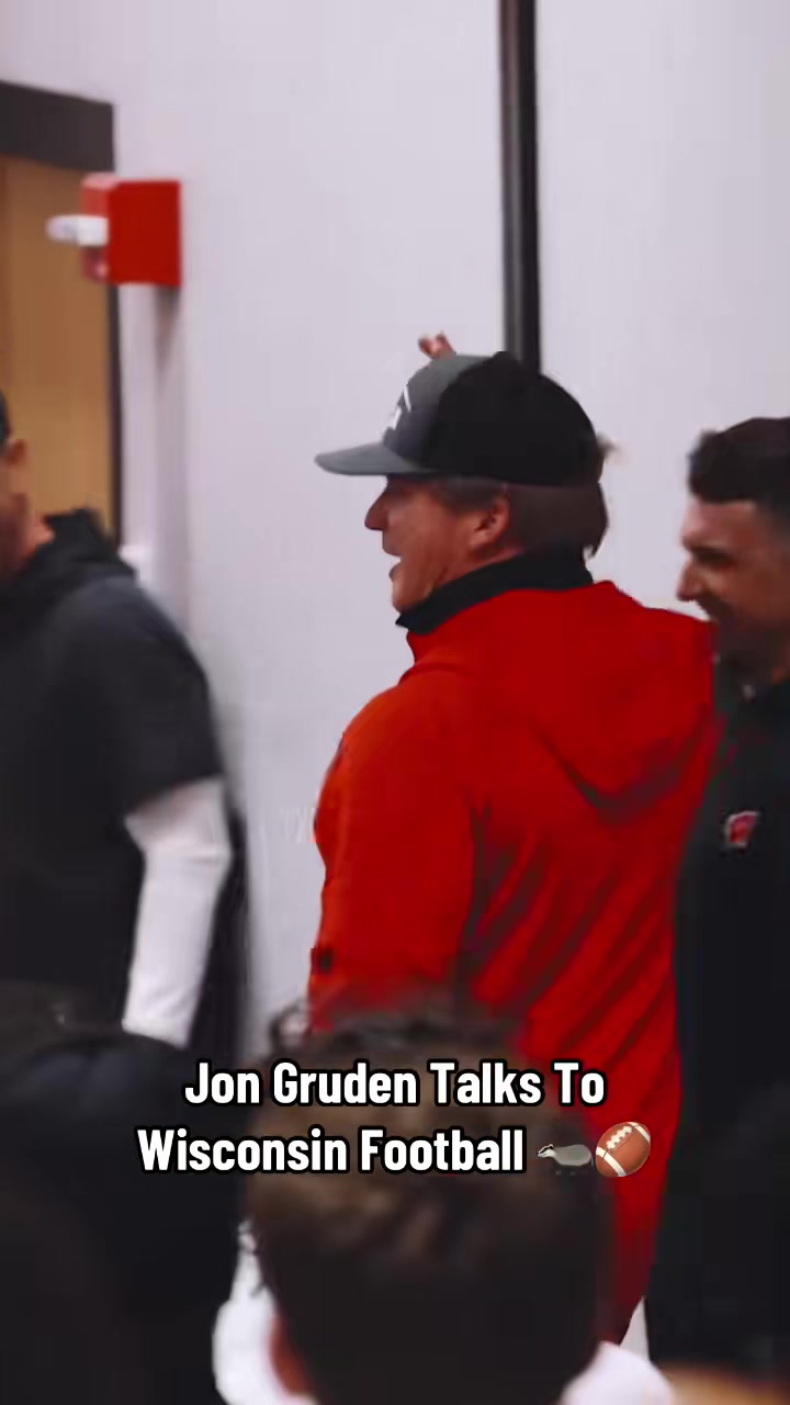 Could listen to @Barstool Gruden all day @Wisconsin Football @Barstool Big Cat 😤