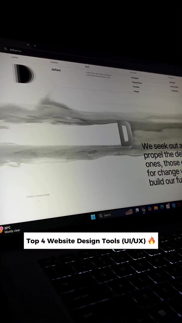 Top 4 Website Design Tools (UI/UX) 🔥

#ui #ux #webdesign #foryou #figma #foryou