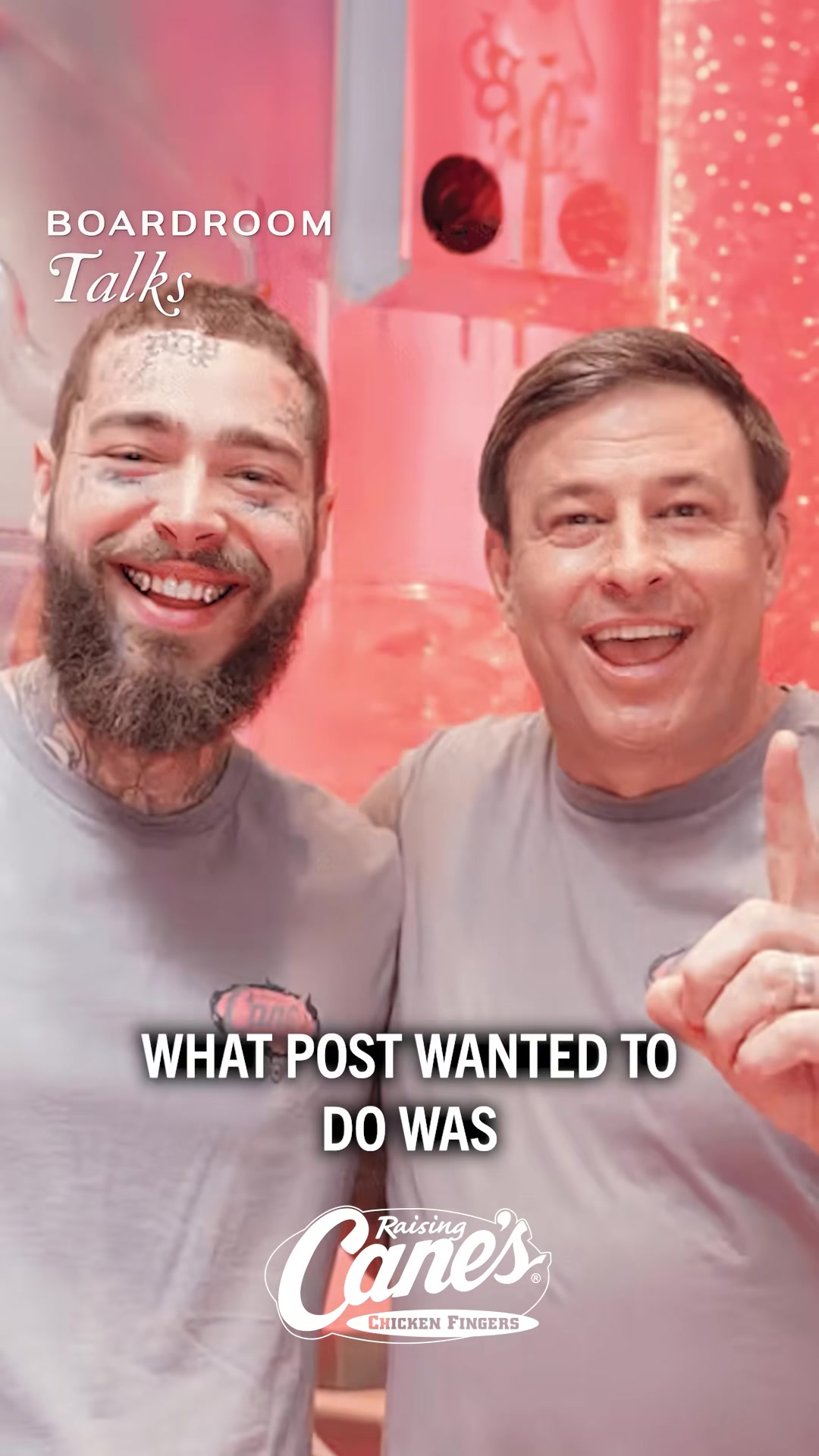 An inside look at making @Post Malone’s Raising Cane’s dream come tru...