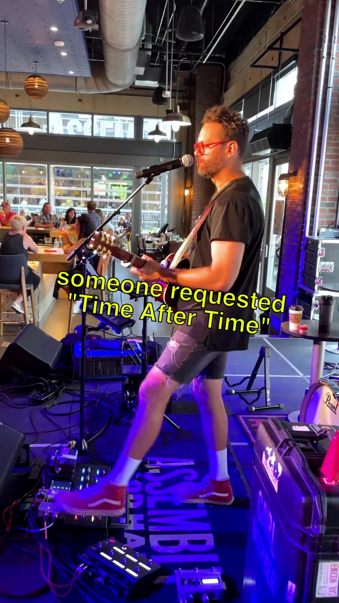 Birthday girl requested Cindy Lauper and didnt expect this to happen!...