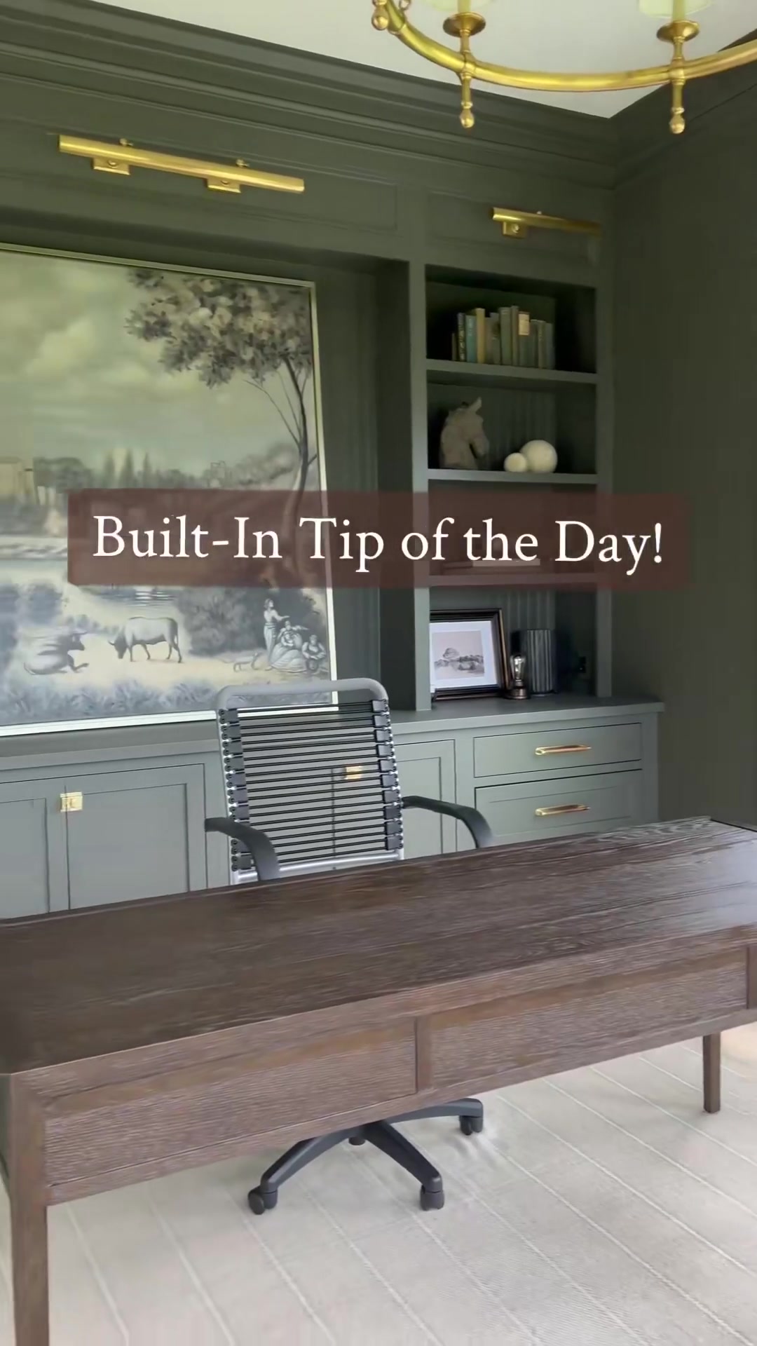 Craft Custom Office Built-Ins! Easy DIY Guide! 📐✂️ https://loom.ly/ne...