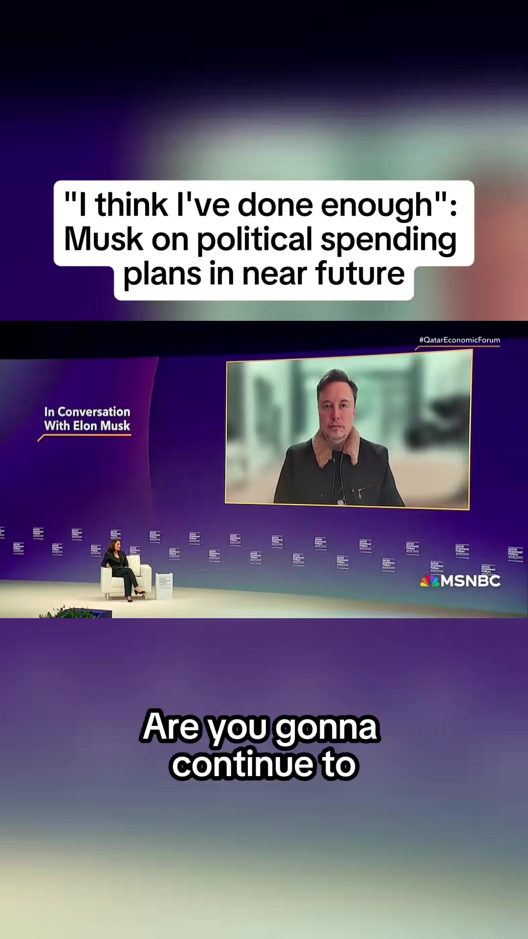 Elon Musk, the world's richest man and a major benefactor to Presiden...