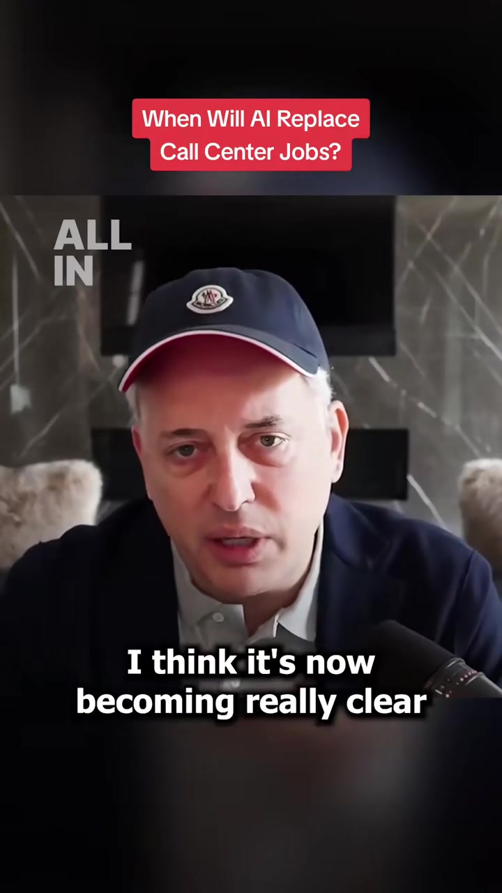 How long before AI disrupts the call center industry entirely? #theal...