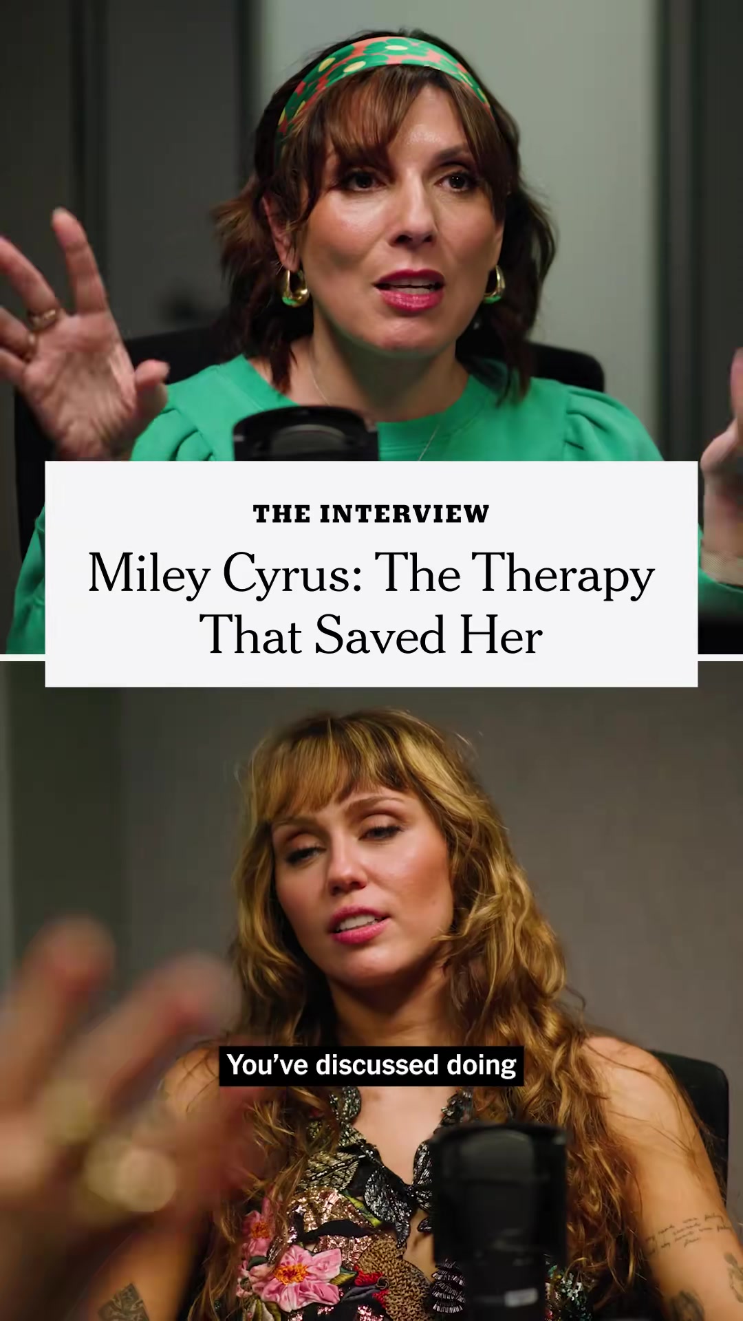 Miley Cyrus’s life has been shaped by fame. She discussed how she wor...