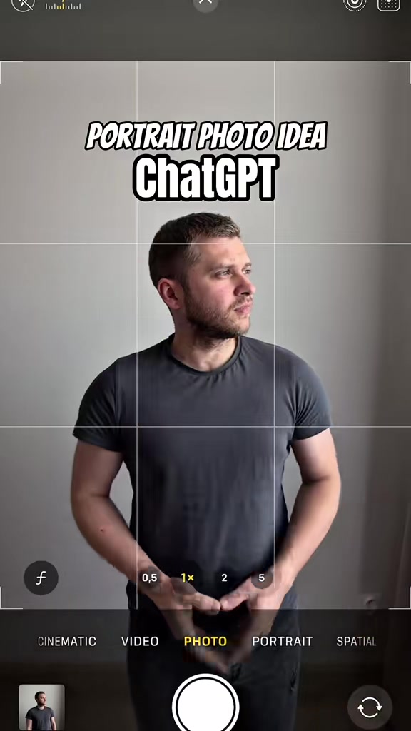 Portrait photo idea with ChatGPT4. Part 3 Your thoughts? #chatgpt #ai...