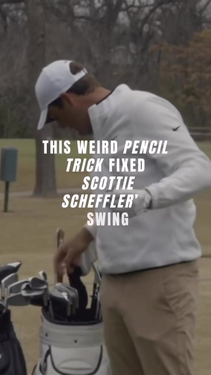 Scheffler’s secret? A pencil. This simple trick helped him fix his sw...