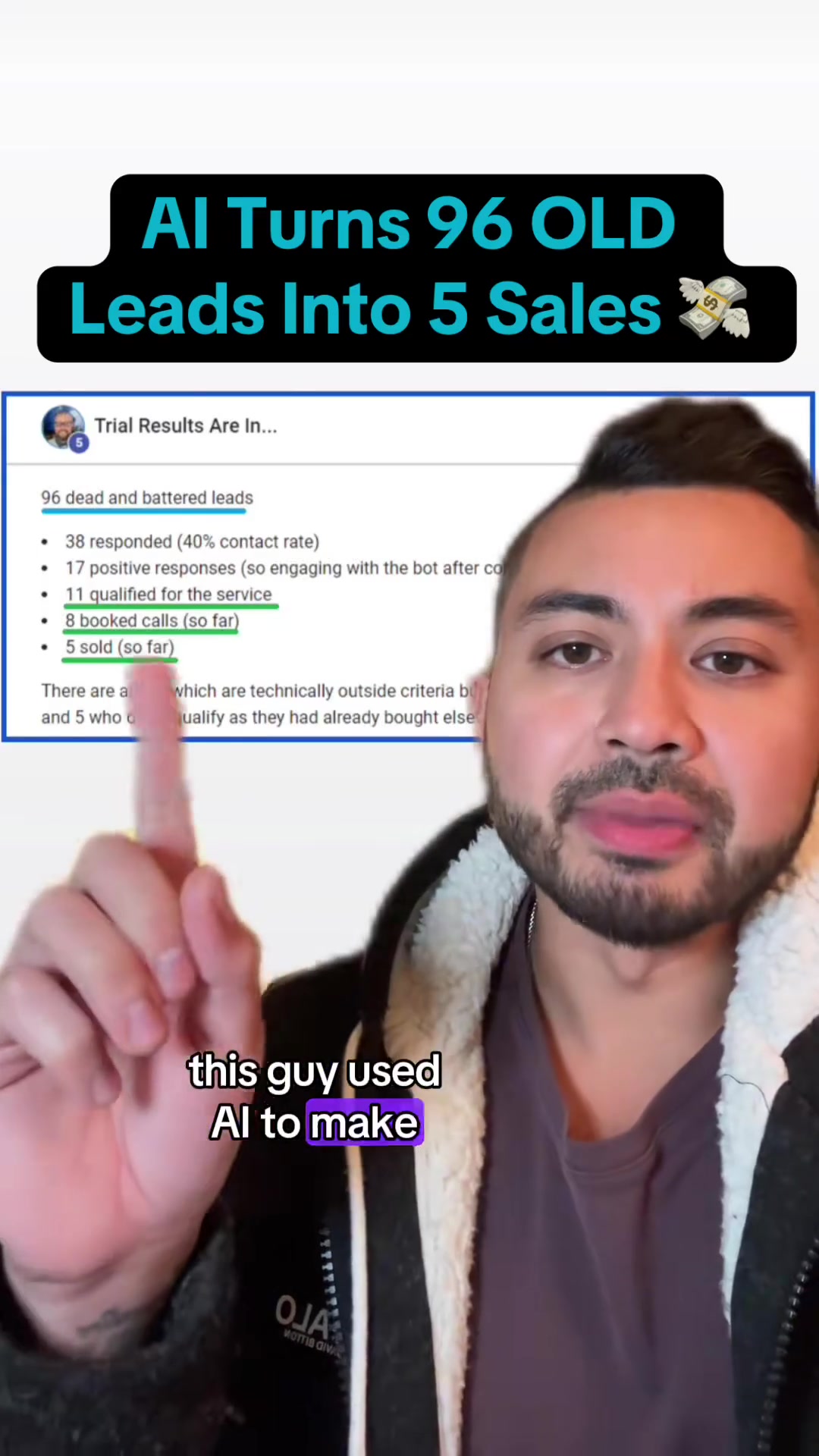 This AI created 5 sales from 96 old leads #aitools #aiforbusiness #bu...