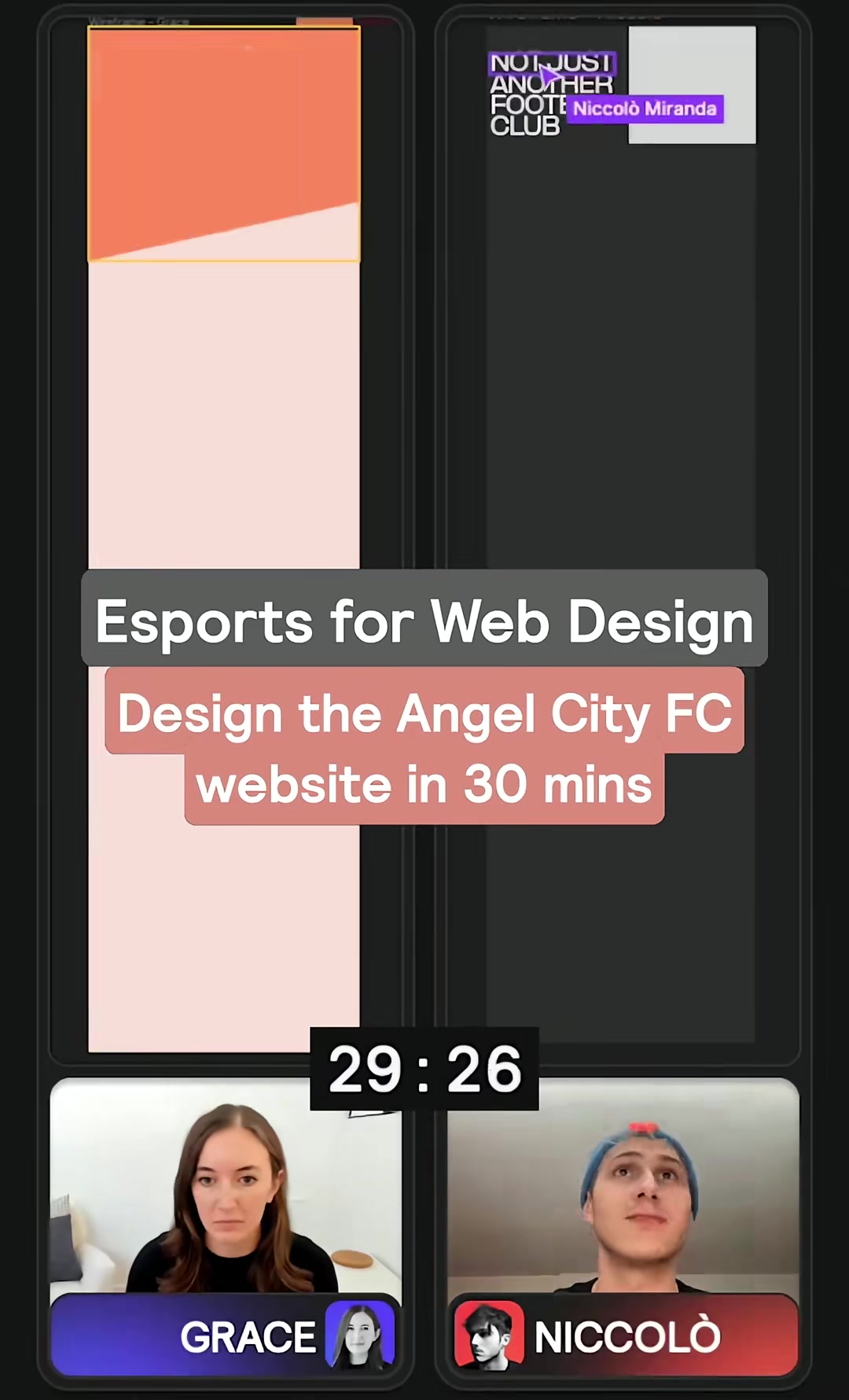 Watch these 2 designers battle it out in Figma for 3rd place of the R...