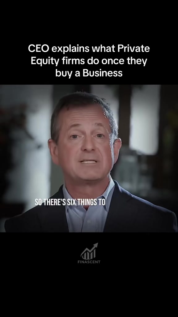 When a private equity (PE) firm buys a business, they usually keep th...