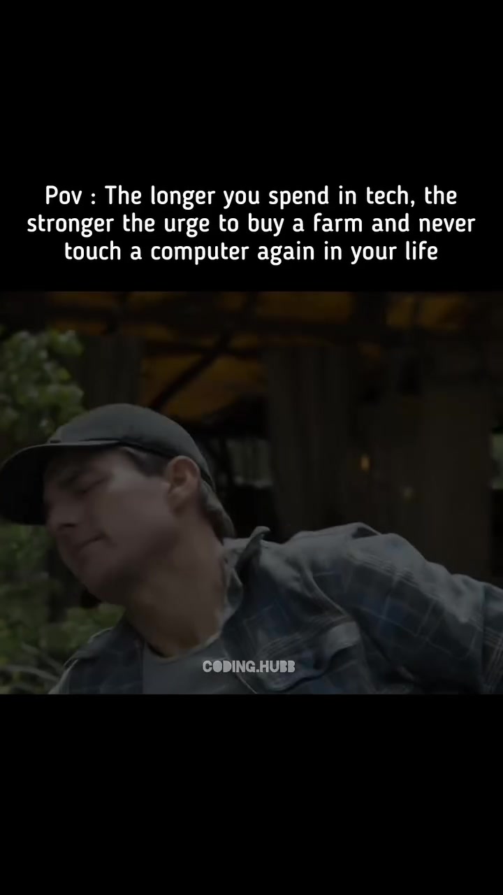 I am done 👍 
.
.
.
#farming #relatable #fact #computerscience #struggle #realstruggle #viral #feed #fyp #codinghubb