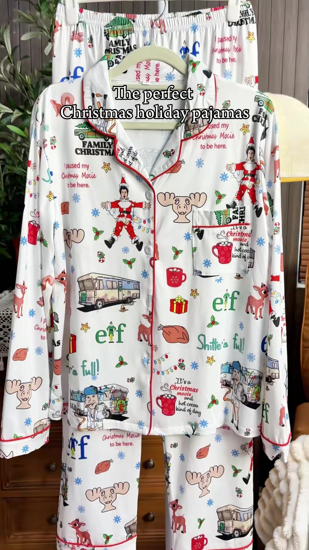 Your Holiday Go-To Christmas Pajamas❤️ #ChristmasJammies #HolidayPJs #CozyChristmasJammies #ChristmasSnuggleVibes #HolidayPajamaEssential #ChristmasBreakJammies #CozyHolidayPJs #ChristmasNightJammies #LazyHolidayMorningPJs #ChristmasVibeJammies #TikTokShopRestock、#spotlightfinds #TikTokShopBlackFriday #TikTokShopCyberMonday#pajamasets #pajama #pjs #womenpajamaset #women #sleepwear #pajamaset #shirt #shorts #girl #spotlightfinds #goodlooking #tiktokshop #summerfashion #halloween #pajamaparty  #ghost #Halloween2025 #halloween #HalloweenPajamas