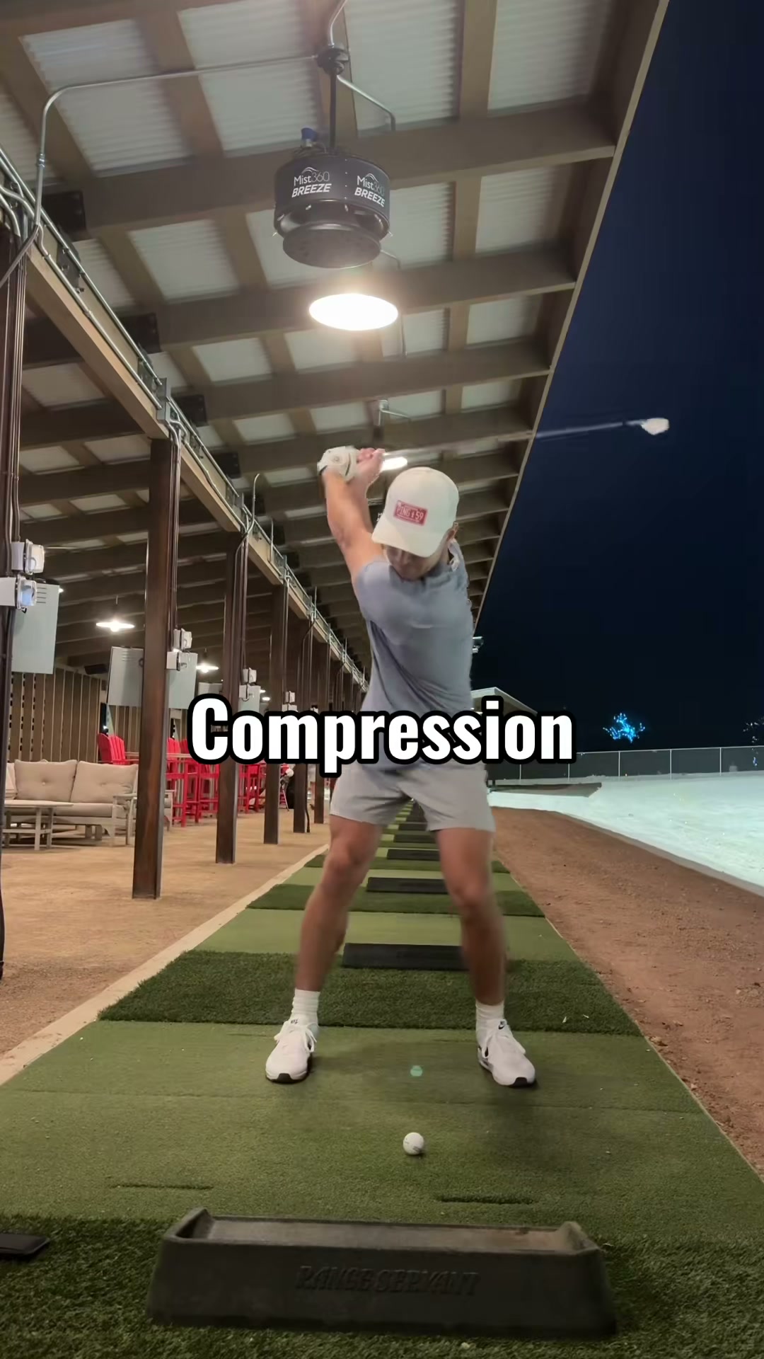 How to compress the golf ball with your irons #golf #golftips #iron #howto #golfshot #golfswing #golfdrills #compression 