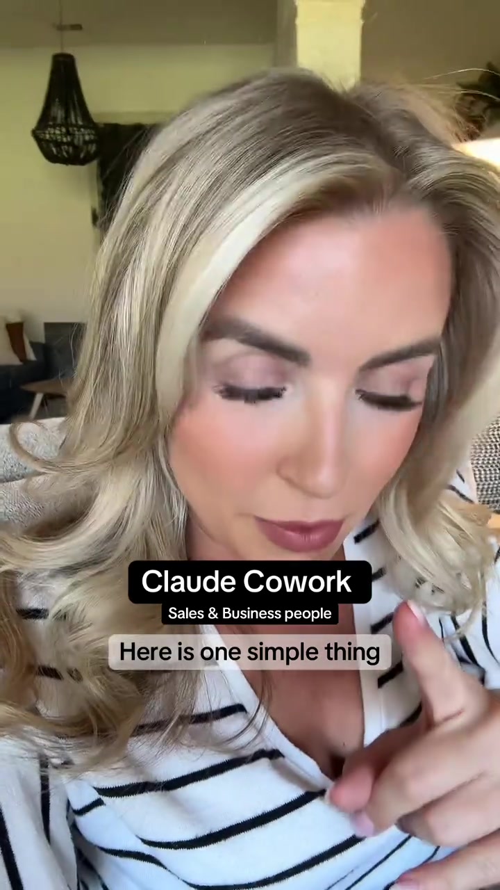 what can sales and business people use Claude Cowork for Lets make it simple aitools salestips businesstips salesperson