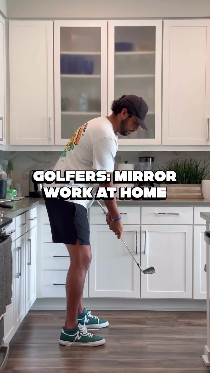 👉 Grip the club short and use a mirror.

Mirror checkpoints:

• Neutral/strong grip (no death squeeze)
• Lead hand knuckles visible
• Clubface square
• Arms relaxed, posture athletic
Small details. Big ball-striking gains.

If you want real structure, feedback, and faster improvement —

⛳️ My Golf Schools in Orlando are built for that.
Small groups. Proven drills. Real results.

DM me “GOLF SCHOOL” for details.

#GolfSchool #GolfCoach #GolfPro #GolfInstruction